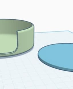 Coaster Set 3d model