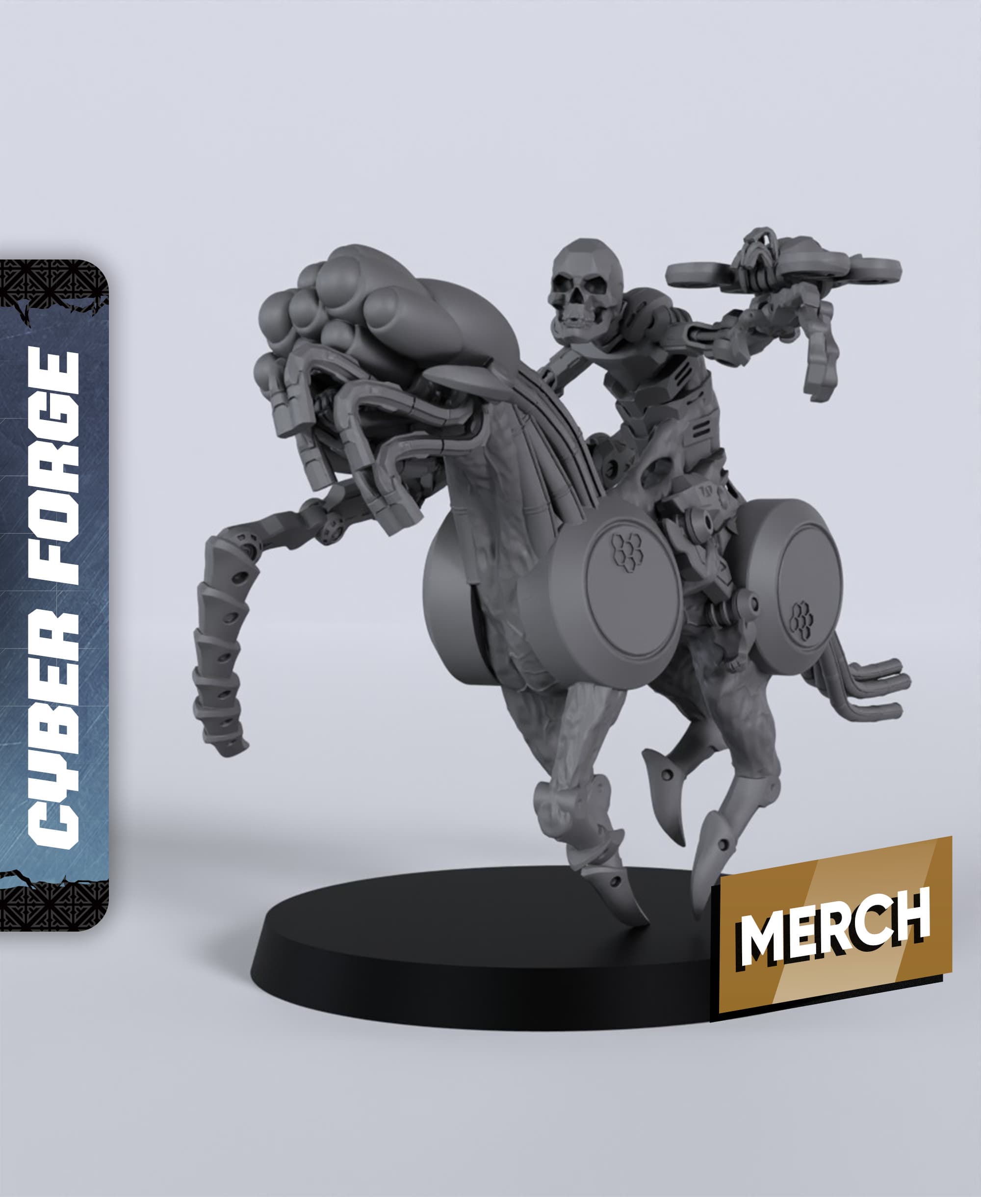 Fourth of Four - With Free Dragon - 5e DnD Inspired for RPG and Wargamers 3d model