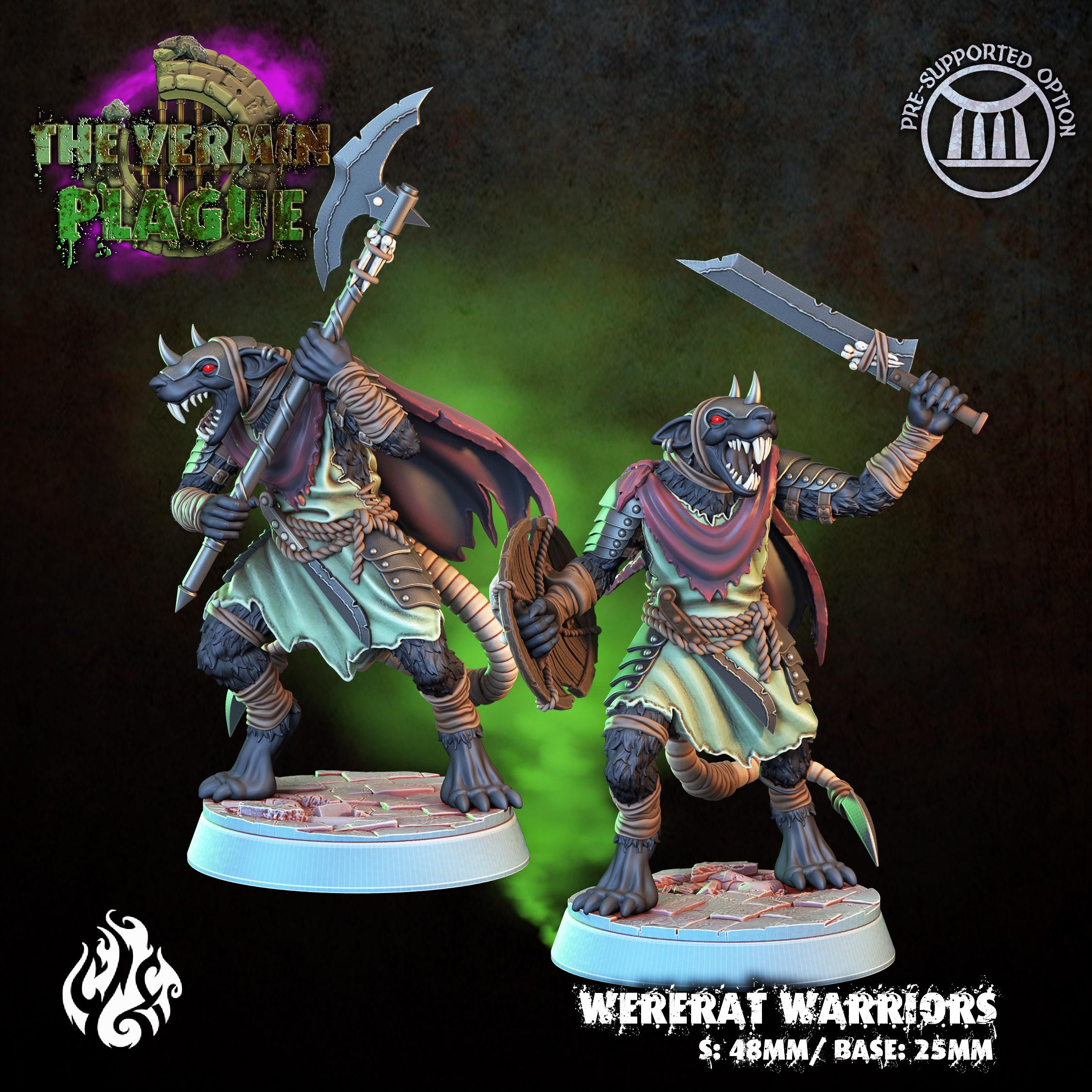 Wererat Warriors 3d model