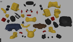 Armored Electric Mouse STL | Fan Art 3D Print | No AMS 3d model