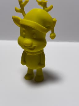 Christmas reindeer figurine 3d model