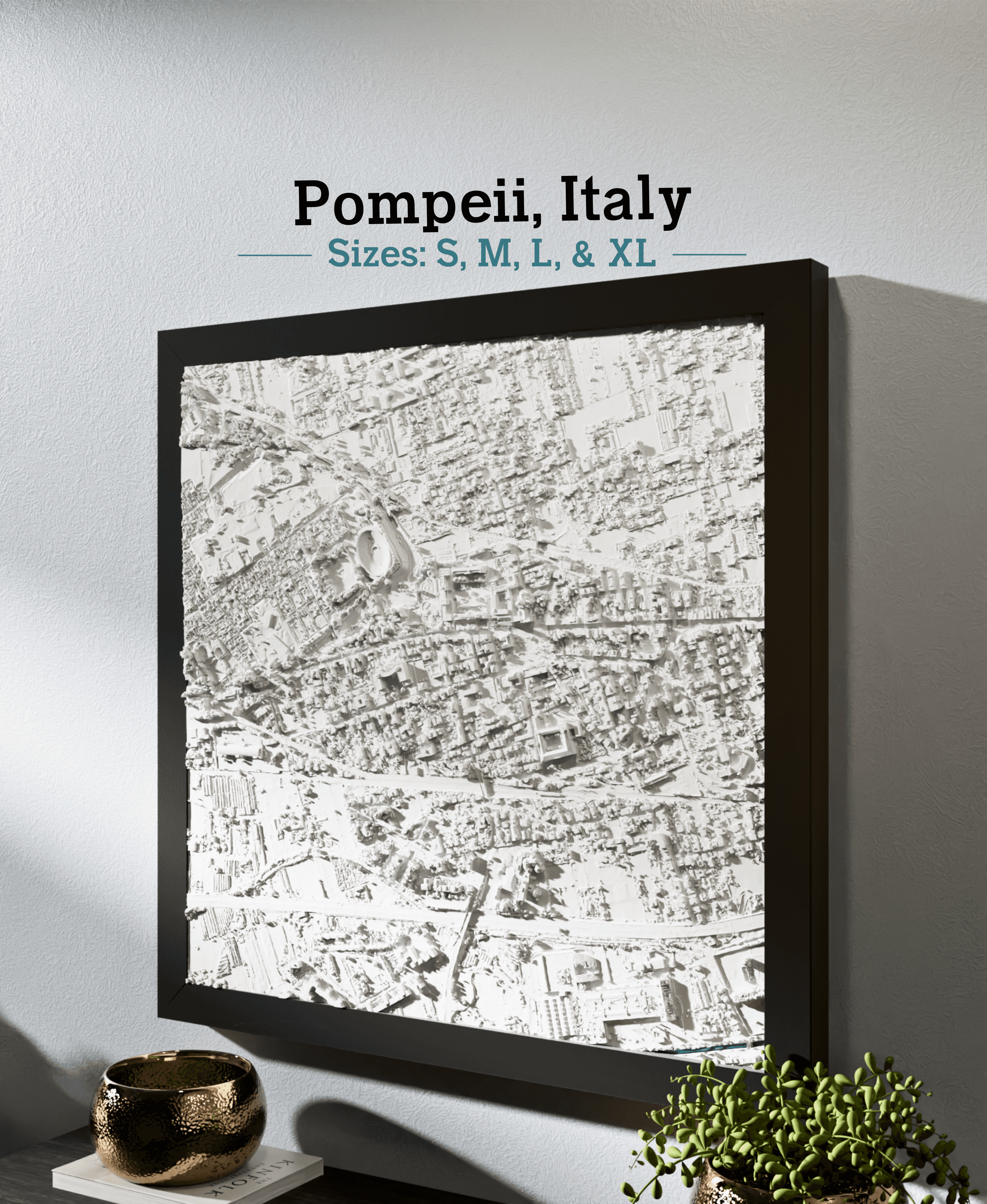 Pompeii, Italy - S, M, L, & XL 3d model