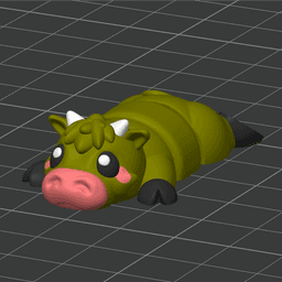 Cow Booty Flexi 3d model