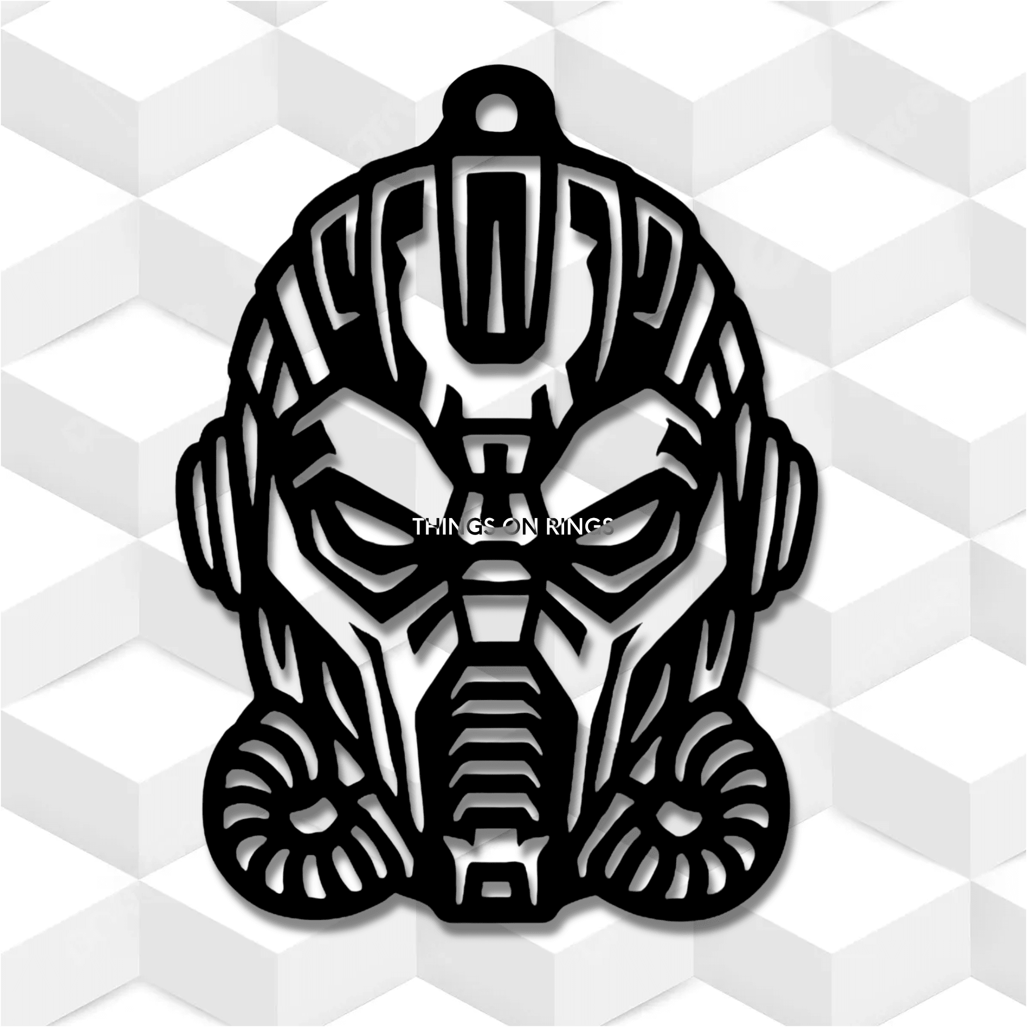 robotic helmet transform 3d model
