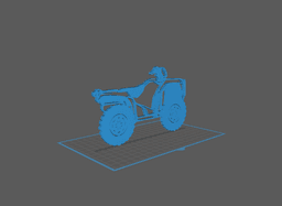 Honda - TRX 400 Wall Art 3d model