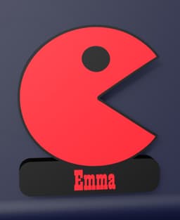 Pac-Man - LED Strip compatible 3d model