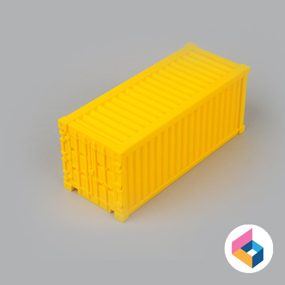 Container scale model 3d model