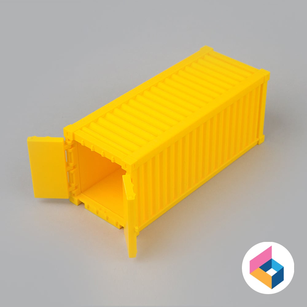 Container scale model 3d model