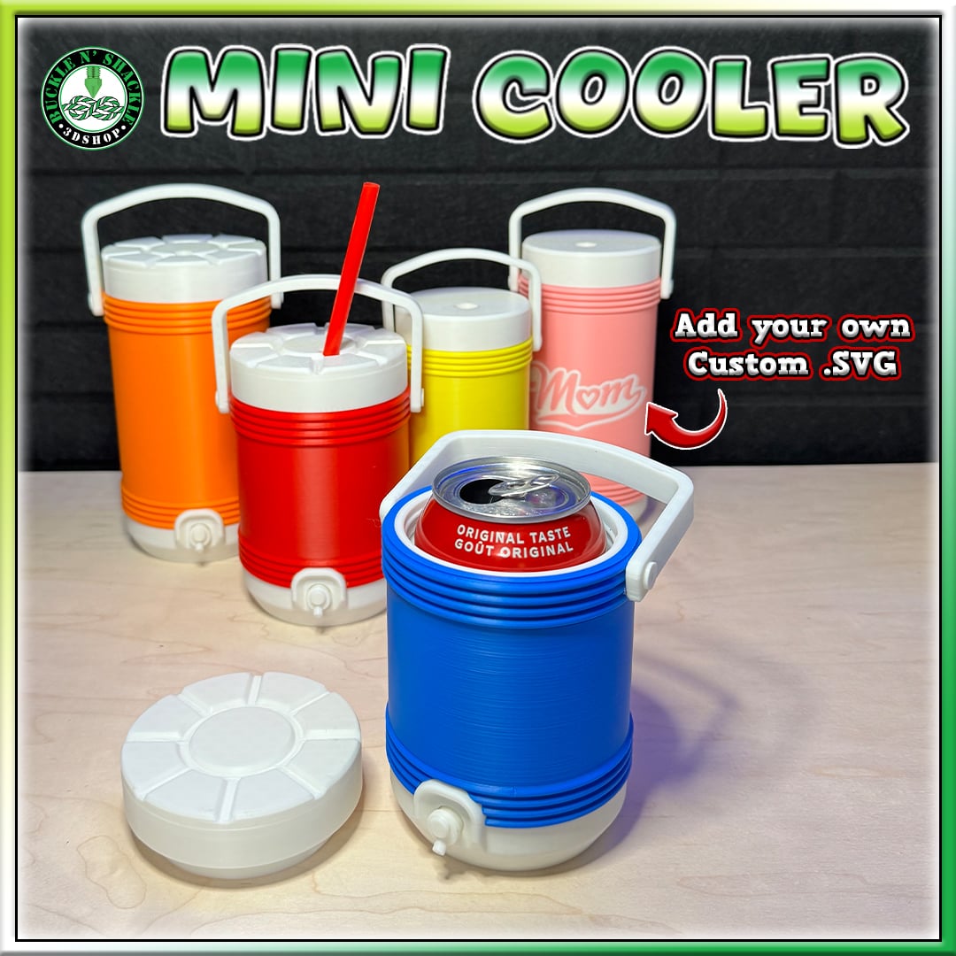 Mini Cooler - Commercial Version 3d model
