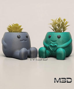 Charming Planters set / no supports / 3mf included 3d model