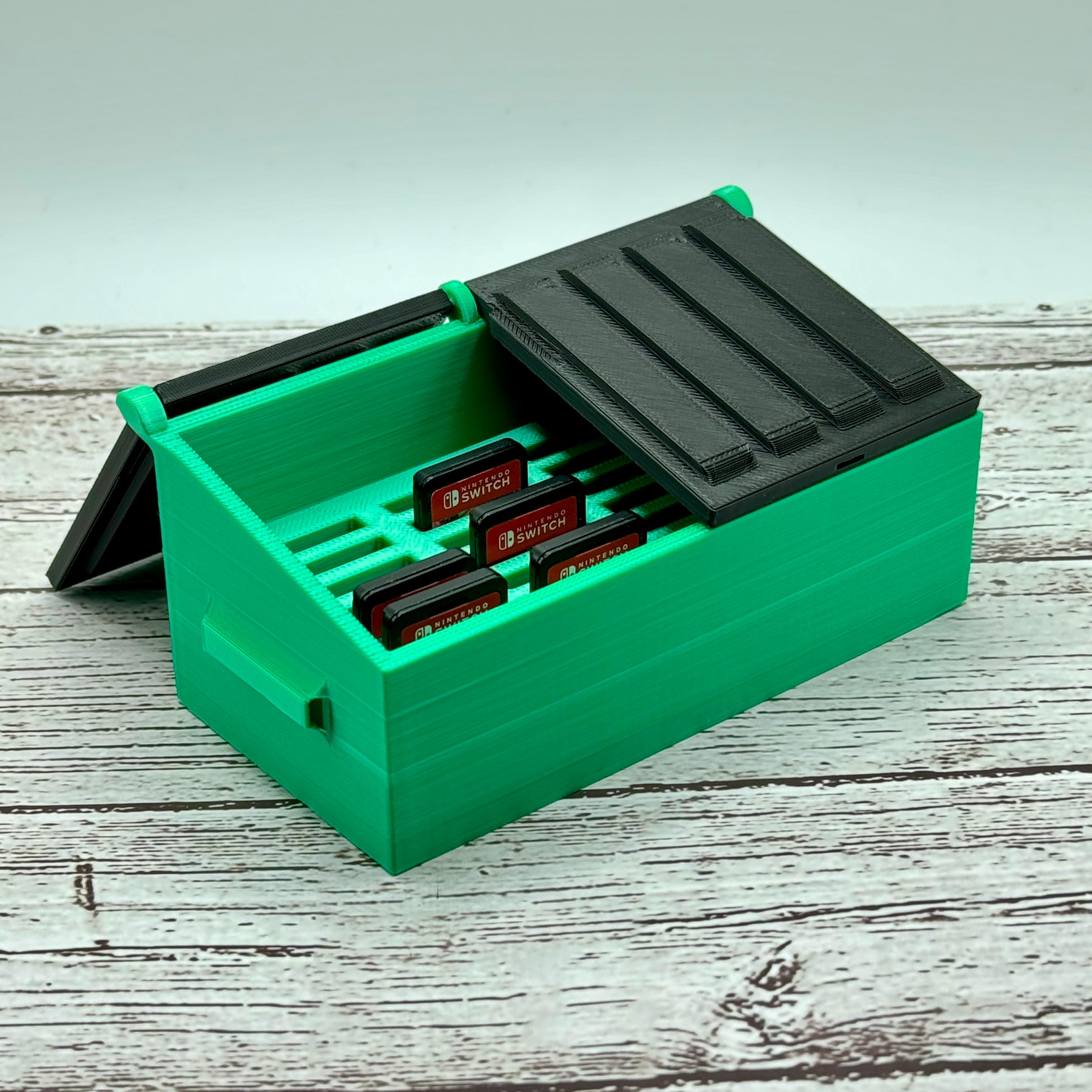Dumpster Switch Game Holder 3d model