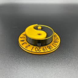 Yin Yang "Magic: The Gathering" Radial Life Counter 3d model