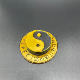 Yin Yang "Magic: The Gathering" Radial Life Counter 3d model