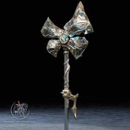 Jayce Corrupted Hammer 3D Printer STL File 3d model