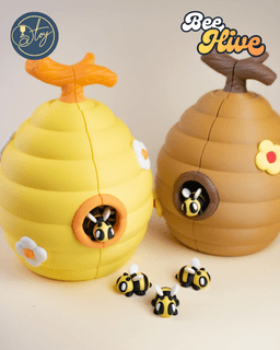 BEE HIVE – MODULAR MAGNETIC DISPLAY SET 3d model