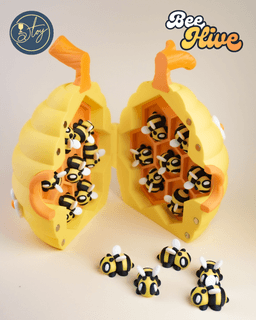BEE HIVE – MODULAR MAGNETIC DISPLAY SET 3d model
