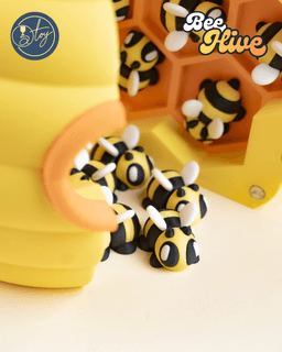 BEE HIVE – MODULAR MAGNETIC DISPLAY SET 3d model
