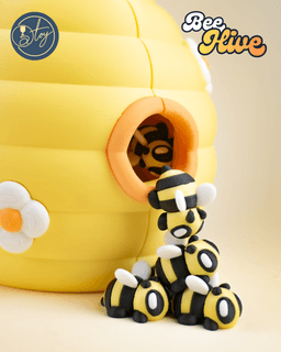 BEE HIVE – MODULAR MAGNETIC DISPLAY SET 3d model