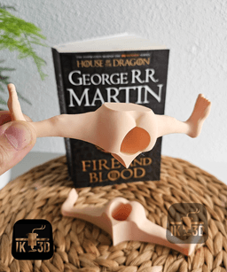 Cheeky Page Holder / No Supports 3d model
