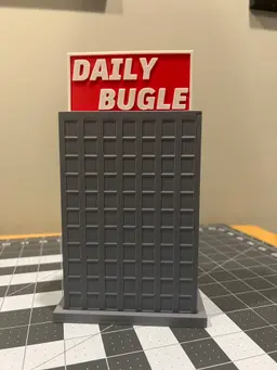 Single Daily Bugle Deck Box 3d model