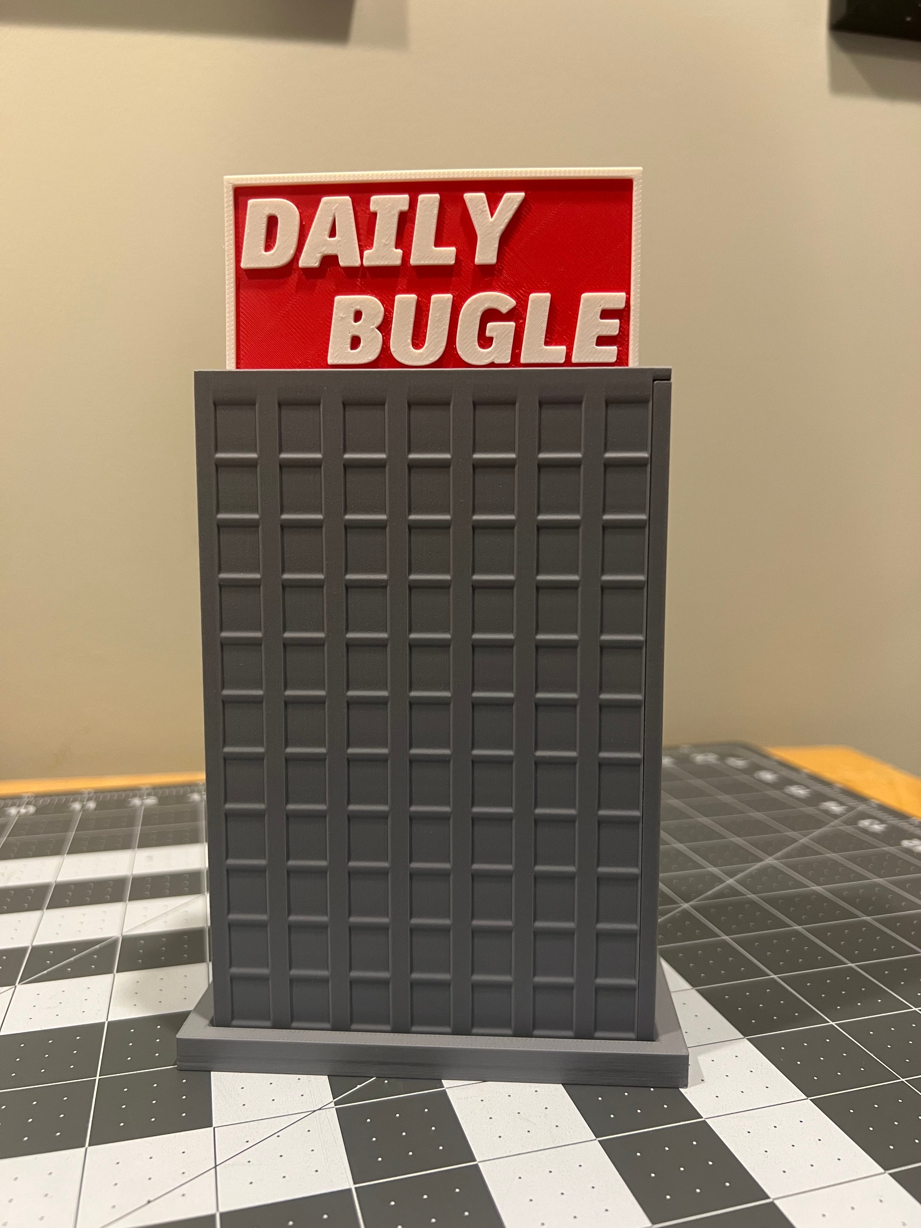 Single Daily Bugle Deck Box 3d model
