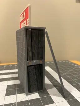Single Daily Bugle Deck Box 3d model