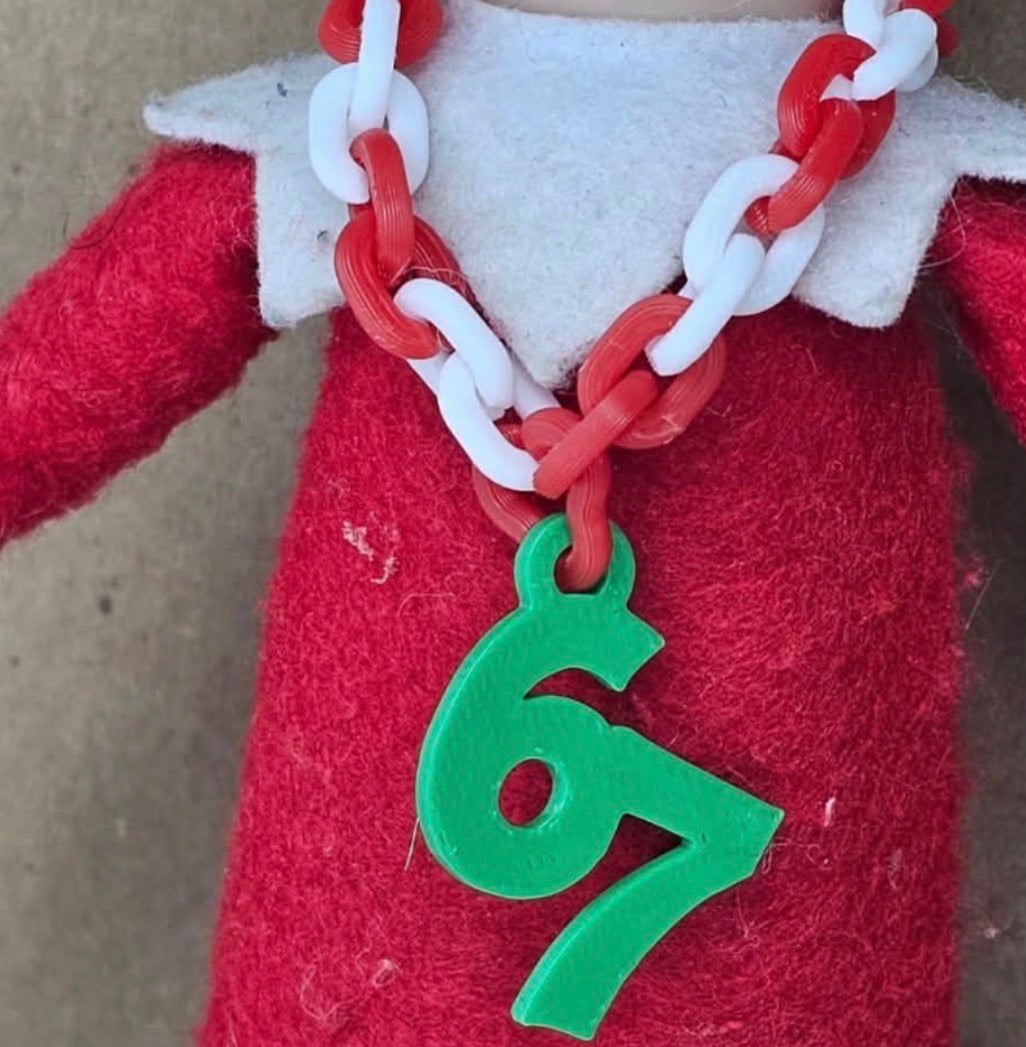 67 Chain 3d model