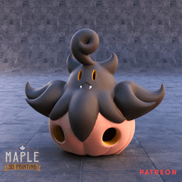 Pumpkaboo - Pokemon - Halloween 3d model