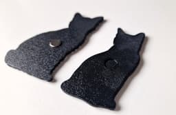 Snowshoe keychain+magnet 3d model
