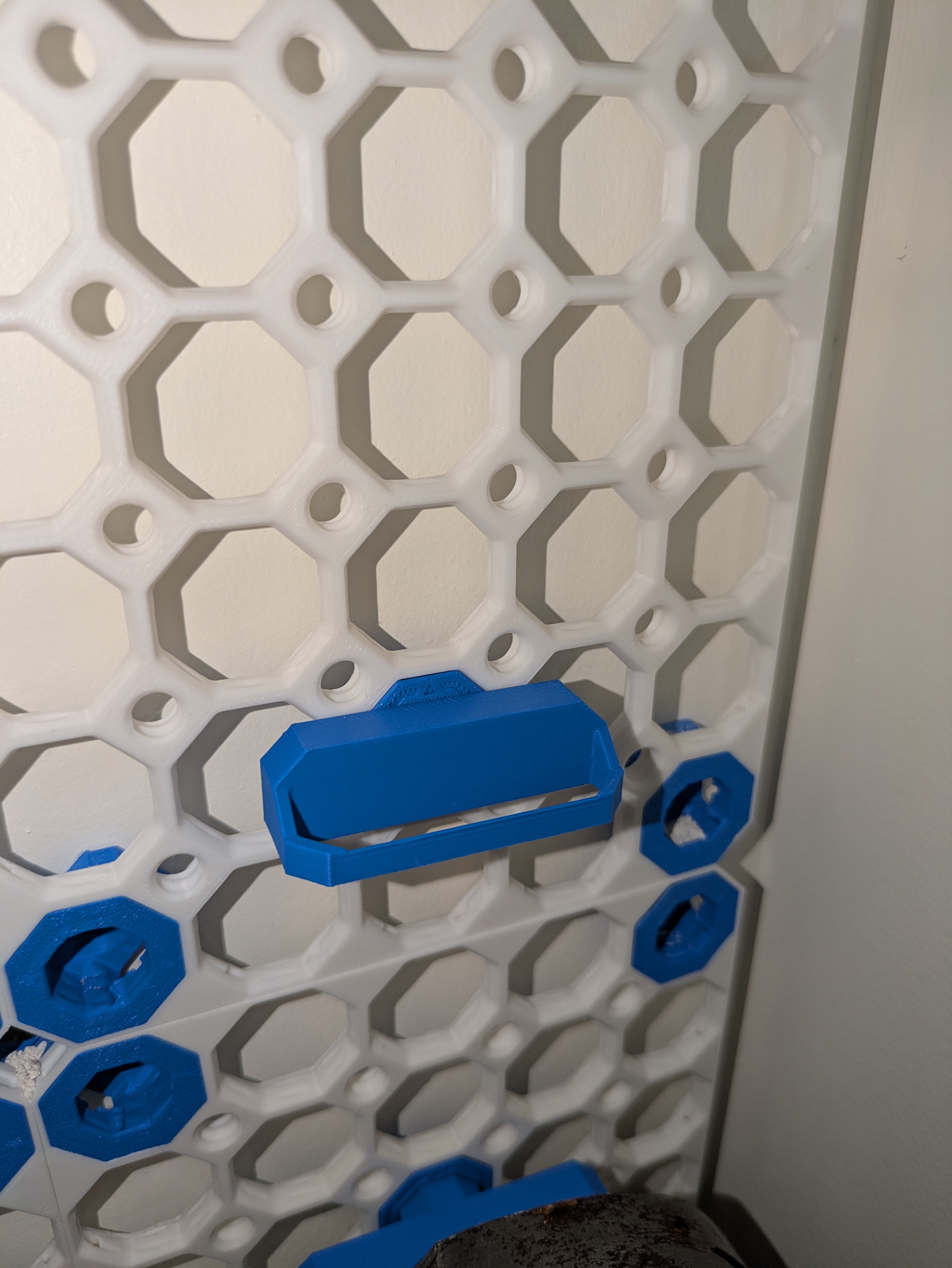 Multiboard Belt Clip Holder, Bolt Locked 3d model