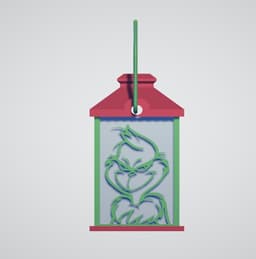 Grinch Lamp 3d model