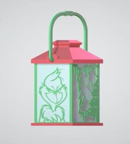Grinch Lamp 3d model