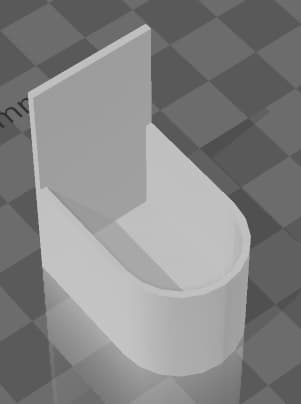 Xbox Controller Paddle Hanger 3d model
