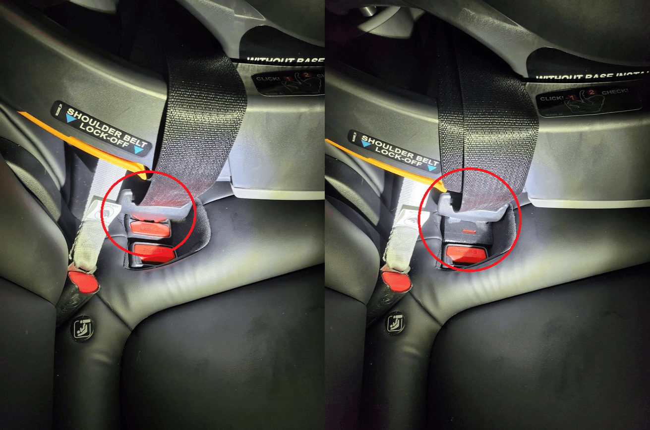 Car Seat Belt Lock 3d model