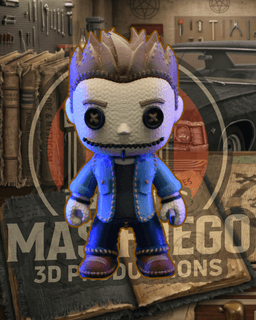 Dean Winchester - Ragtags - Burlap Desktop Guardian 3d model
