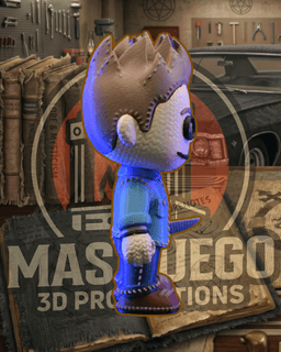 Dean Winchester - Ragtags - Burlap Desktop Guardian 3d model