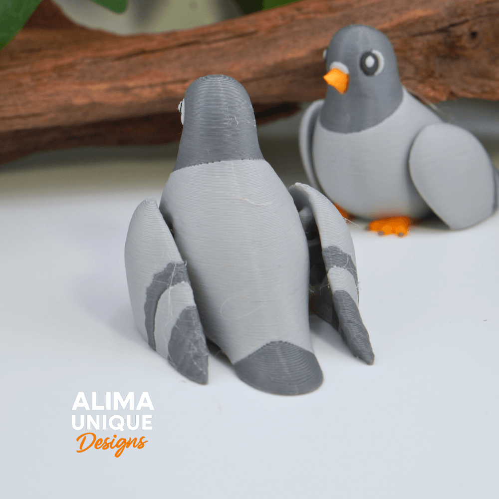 KEYCHAIN Tiny dove.stl 3d model