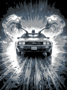 Artful Creation - The Back to the Future DeLorean upgraded! - Car Collection Model 3d model
