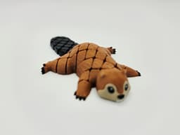 Cute Flexi Beaver 3d model