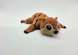 Cute Flexi Beaver 3d model