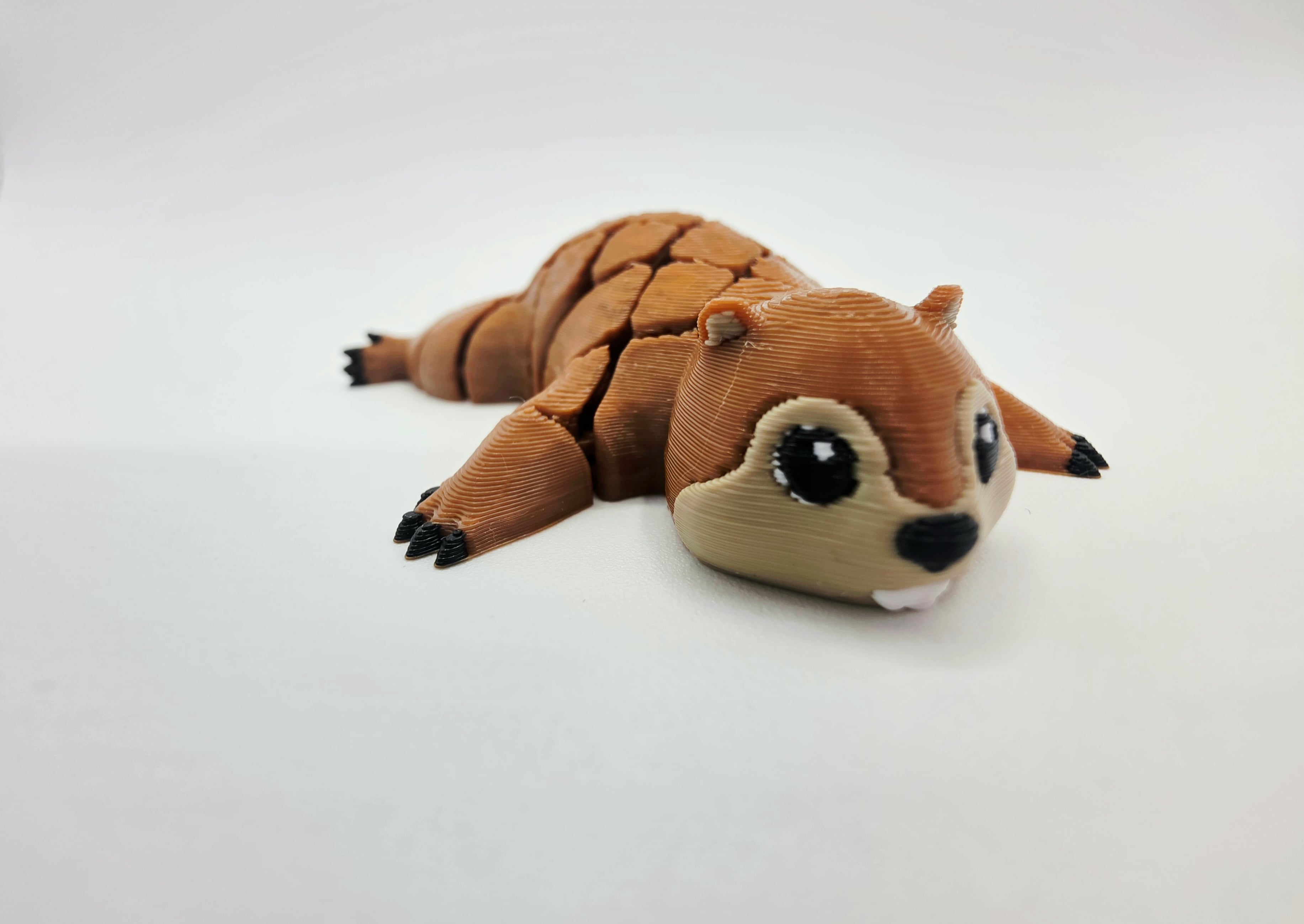 Cute Flexi Beaver 3d model
