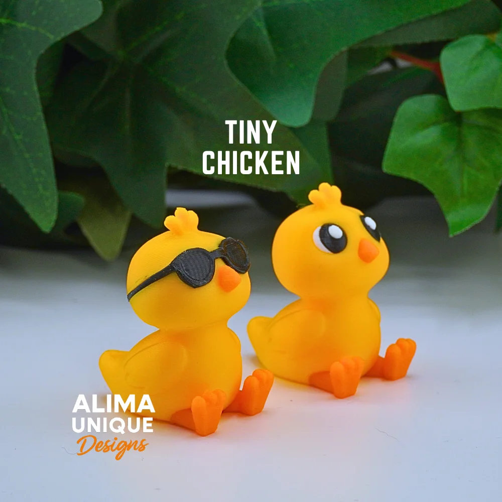 Tiny Cool and Normal Chicken 3d model
