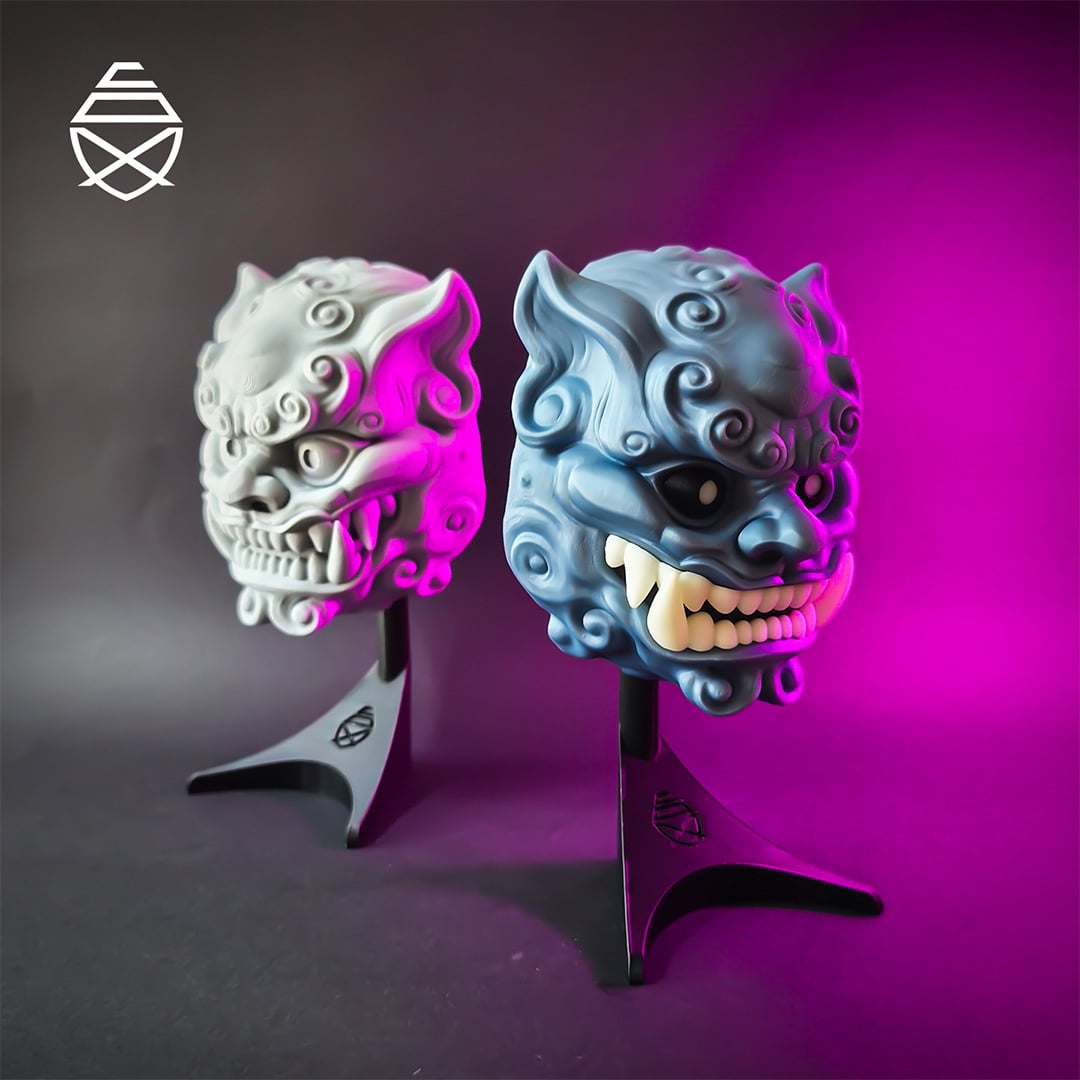 Foo Dog Wall 3d model