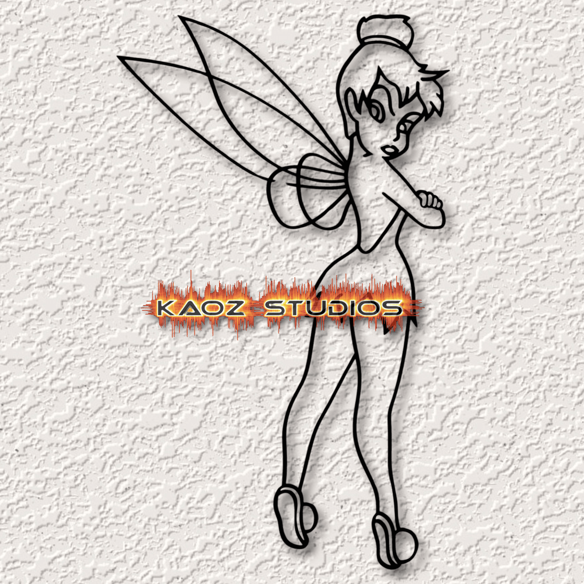 Tinkerbell Fairy disney fan art peter pan 3d model
