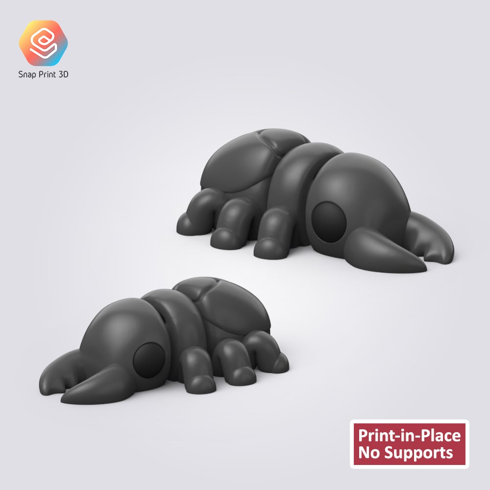 Flexi Stag Beetle 3d model