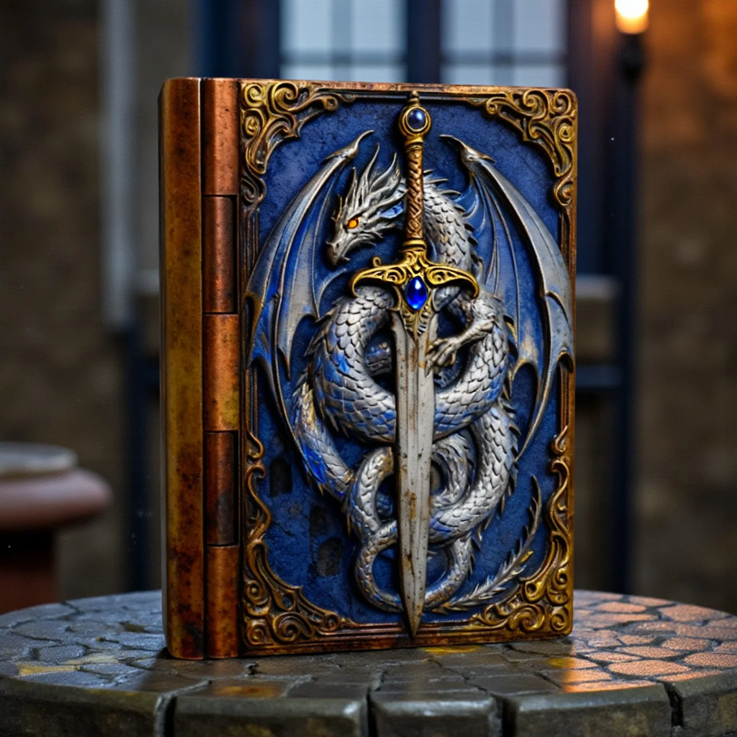 Dragon & Sword Tome Box 3d model