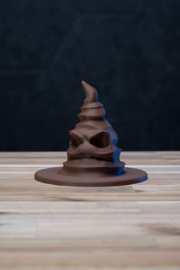 Sorting Hat for Harry Potter Chunkables | No Supports, No AMS, No Glue 3d model