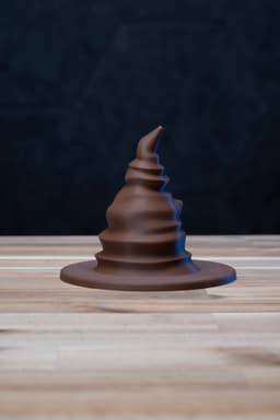 Sorting Hat for Harry Potter Chunkables | No Supports, No AMS, No Glue 3d model