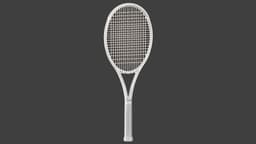 tennis racket 3d model