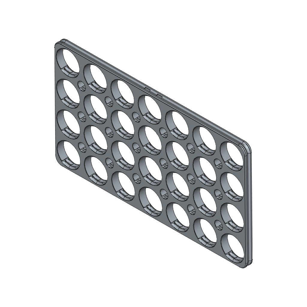D-LOCK_PANEL.7X4-BLANK 3d model